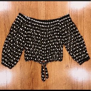 Off the shoulder top